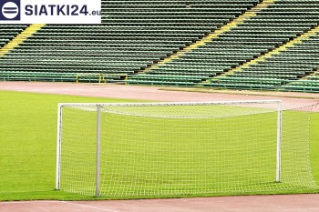 Siatki Wasilków - Siatki do bramki - 5x2m - piłka nożna, boisko treningowe, bramki młodzieżowe dla terenów Wasilkowa