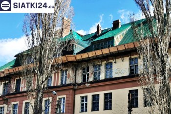 Siatki Wasilków - Siatka zabezpieczająca elewacje budynków; siatki do zabezpieczenia elewacji na budynkach dla terenów Wasilkowa