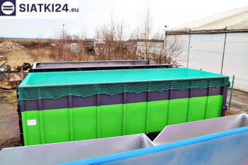 Siatki Wasilków - Siatka przykrywająca na kontener - zabezpieczenie przewożonych ładunków dla terenów Wasilkowa